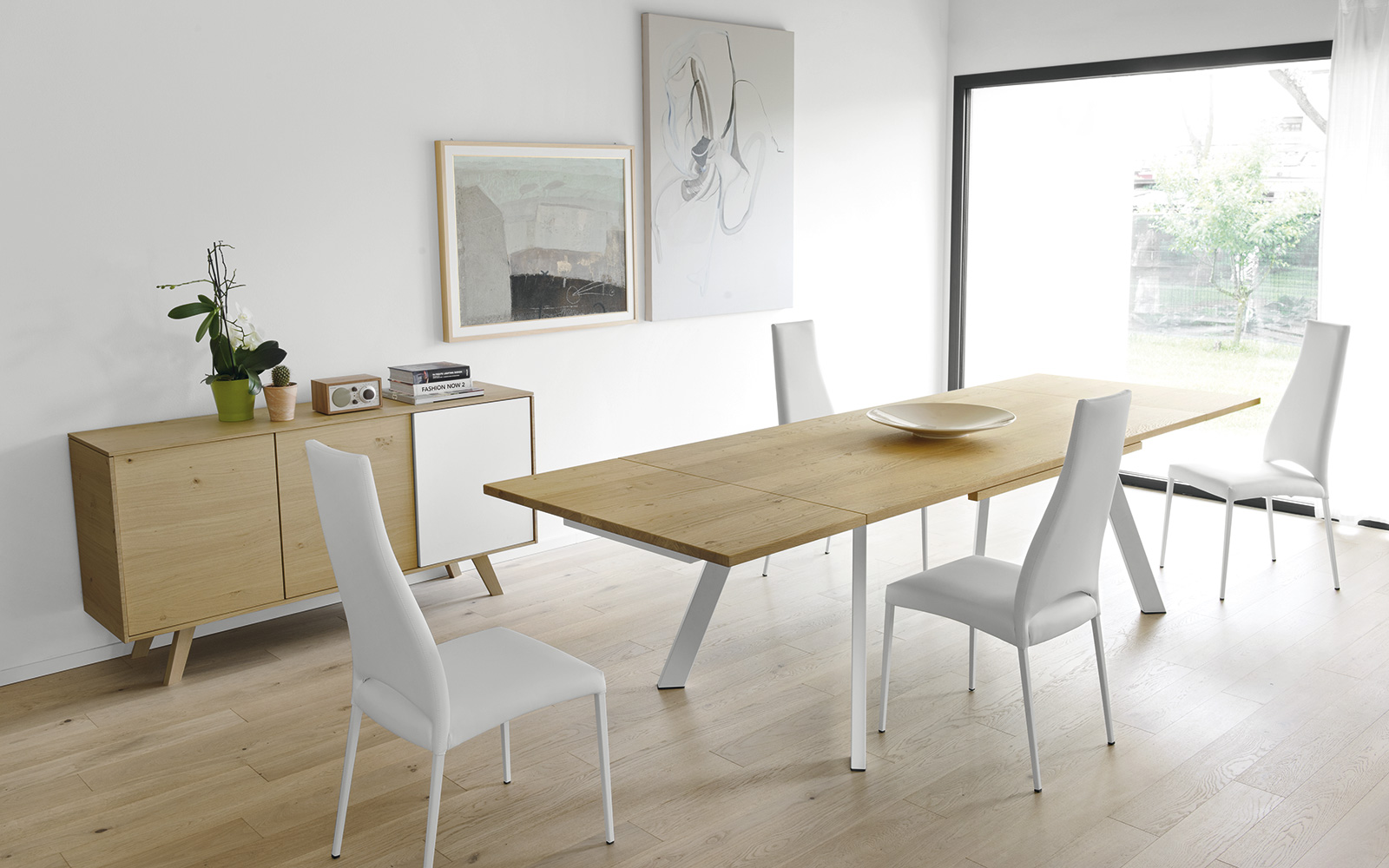 Tavolo Calligaris Ponente piano rovere 